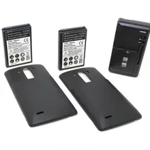 2X6800 мАч Расширенный Батарея+ 3 дополнительно Цвет обложка+ Универсальный Зарядное устройство для LG G3 bl-53yh G3 D855 f400 D830 D850 Vs985 D851