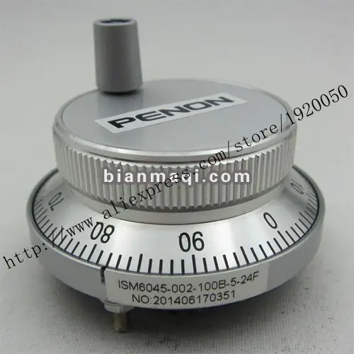 

stock ISM6045-002-100B-5-12F handwheel rotary encoder / 100P / R pulse