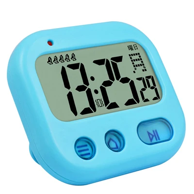 TXL мини детский будильник японский студенческий Карманный таймер вибрирующий Повтор будильника цифровой дневной дисплей 5 будильников - Цвет: timer X stopwatch