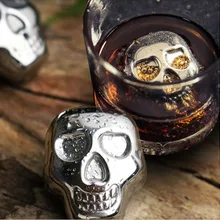 Кубики льда из нержавеющей стали охладитель вина камень для охлаждения виски охлаждение пива Бар инструменты холодильная камера для прохладительных напитков