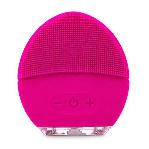 Electric Facial Massage Silicone Face Care Massager SPA Brush Skin Firming Machine Anti-aging Scraping Cleanser