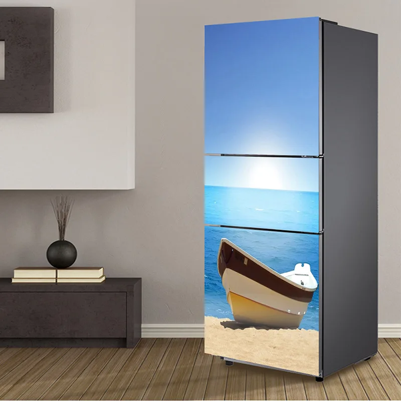  Fridge Door Stickers For Kitchen Living Room Refrigerator Decoration Home Decor (12)