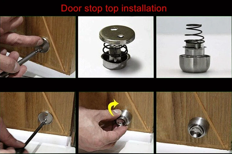 Metal door stops
