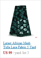 Последние африканские кружевные ткани высокое качество кружева нигерийские французские бархатные хлопковые кружевные ткани материал для платья H18101001