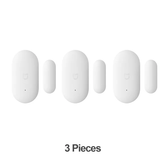 3pcs xiaomi mi jia датчик окна двери карманный размер xiaomi умный дом комплекты сигнализации работа с шлюзом mi jia mi Home app - Цвет: 3pcs