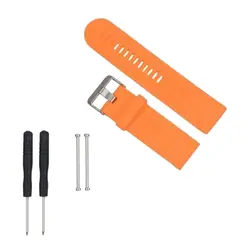 Мягкий силиконовый ремешок замена часы ремешок для Garmin Fenix 3/hr оранжевый