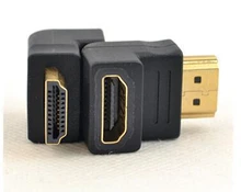 wholesale 20pcs/lot HDMI Male to Female Port Saver 90 Degree Adapter freeshipping by DHL/UPS/FEDEX 20pcs lot 15n06 90