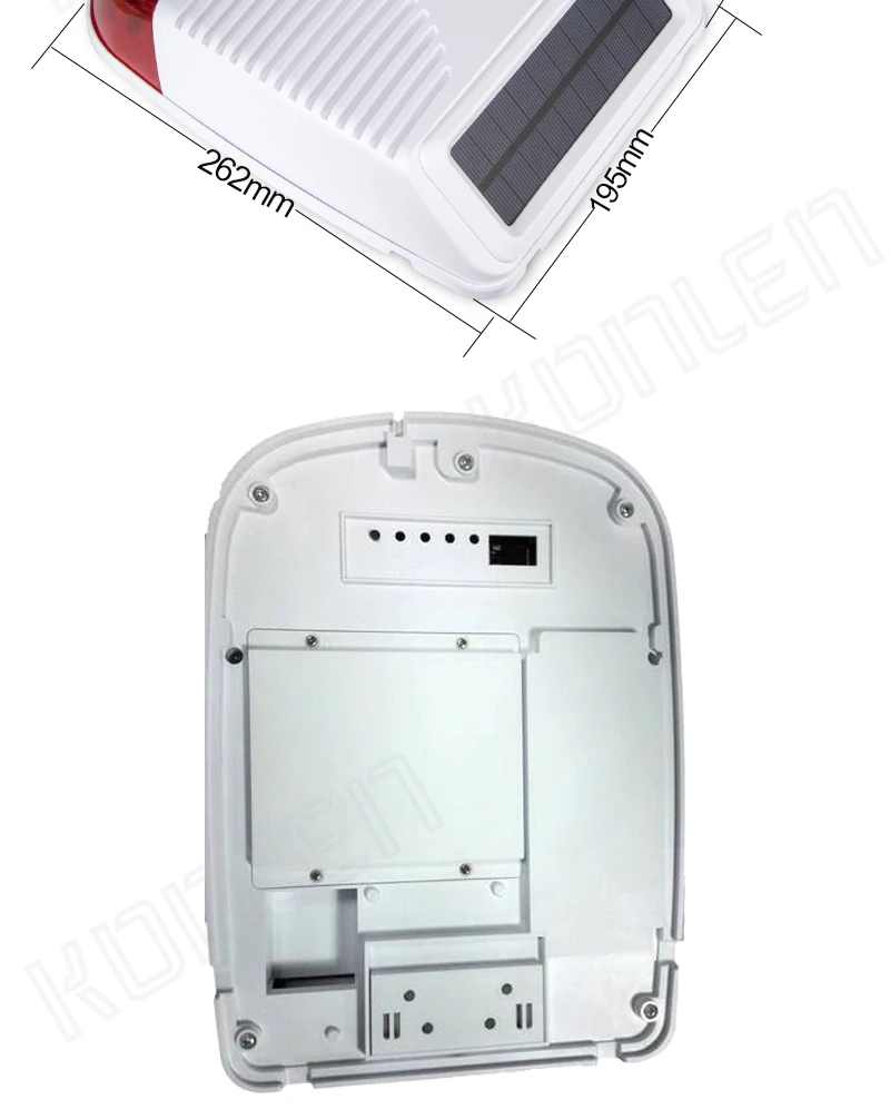solar wireless siren 14