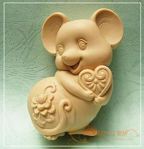 Мышь силиконовая форма для мыла сделай сам ручная работа 3d формы S191|mould soap|mould setmould