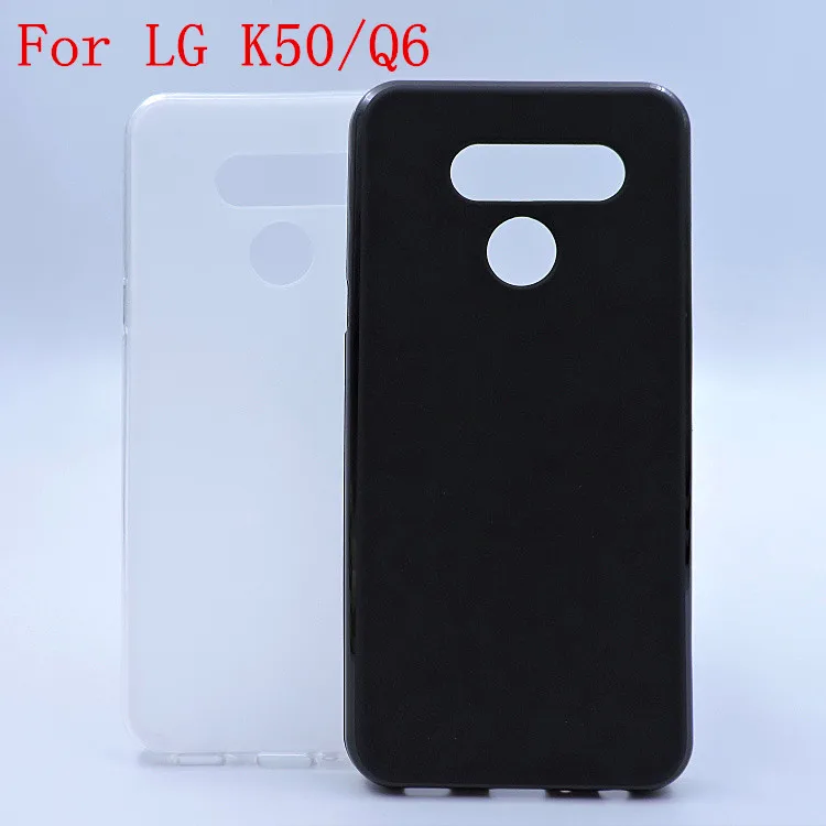 REY Cover In Gel TPU Trasparente Per LG Q60 - LG K50, Ultra Sottile 0,33 Mm, Morbido Flessibile, Custodia Silicone - Foto 9