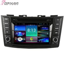 Top Quad Core Android 4.4 Car DVD Player for SUZUKI SWIFT With 16GB Flash Mirror Link Wifi Bluetooth GPS Free Map
