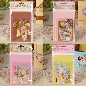 

Eno Greeting 3 Cards+Envelopes of Daily DIY Greeting Card Kit For Kids,Paper Card Craft Set