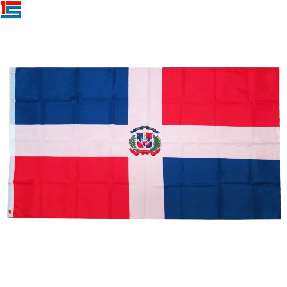 

2018 New Arrival The Dominican Republic Flag Polyester Flag 5*3 FT 150*90 CM High Quality Banner
