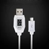 Cable Micro USB STOD, indicador Digital LED 3A, Protector de voltaje de corriente para Samsung, Huawei, ZTE, Xiaomi, LG, cargador con Cable médico ► Foto 2/6