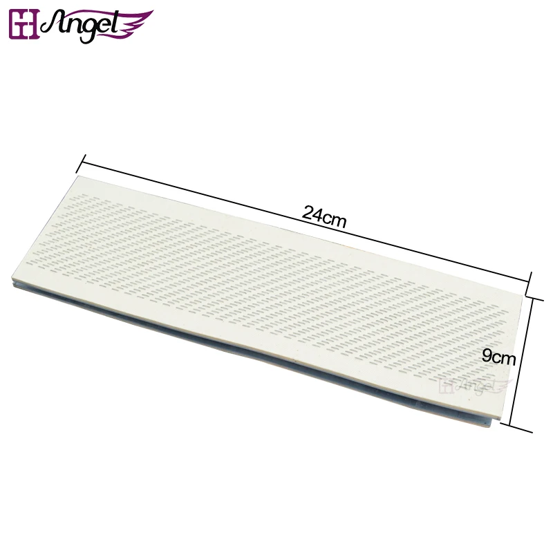 

Angels 1 Pair(2pcs) 24*9cm Hair Extensions Drawing Board Hair Holder/Wigs Draw Mat For Bulk Hair Extensions Tools