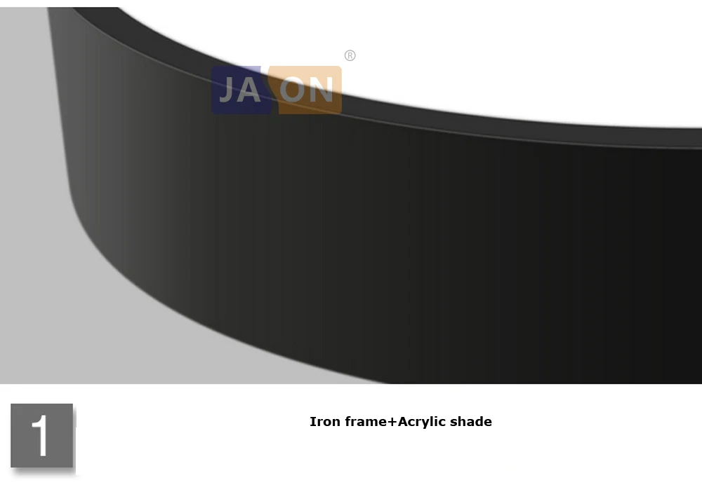 LED Современные Железные Акрил круглый черный, белый цвет 23-100 см Светодиодные Лампы.Светодиодные Светильники.Люстры Потолочные.Светильники Потолочные Светильники.Потолочный Светильник Для Столовой, Фойе и Спальни