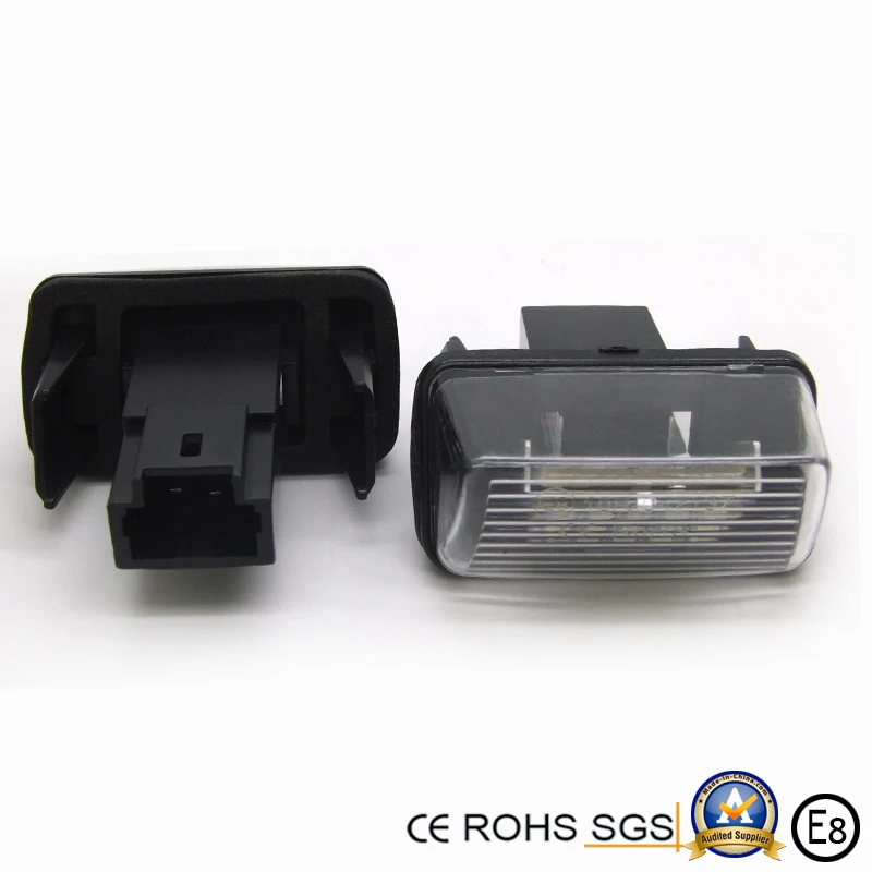 Светодиодный номерной знак для Citroen C3 C5 Berlingo 2 шт. 12 В Peugeot 206 207 306 307 308 406 407 5008 C5|license