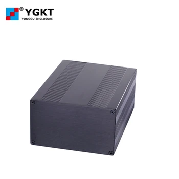 

145-82-Nmm(W-H-L)sliver extruded aluminum case control enclosure,Split type electronical extruded aluminum box enclosures