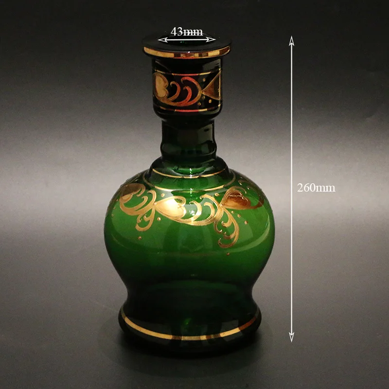 Glass hookah base handcraft shisha chicha bottle narguile nargile