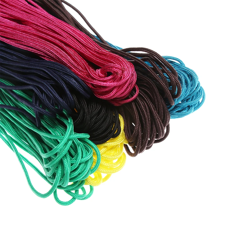 12 Цветов Паракорд 550 веревка шнур верёвки для палатки 5/10/20 м длина Паракорд набор средств для выживания для кемпинга Пеший Туризм Диаметр 2 мм