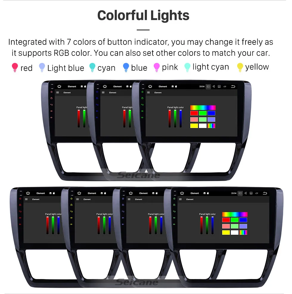 Top Seicane 10.1 inch HD Touchscreen Android 9.0 Car Radio for 2012 2013-2015 VW Volkswagen SAGITAR Support Bluetooth WIFI SWC 4G 16