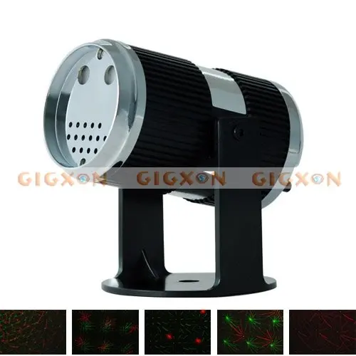 Mini Laser Star Holographic Laser Star Projector with Sound Activation