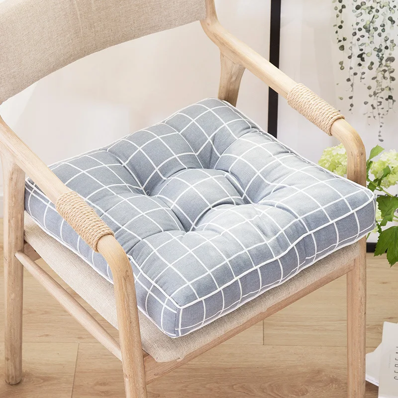 Круглая подушка Pouf татами напольные подушки льняная хлопковая подушка на сиденье Подушка японские татами квадратная подушка
