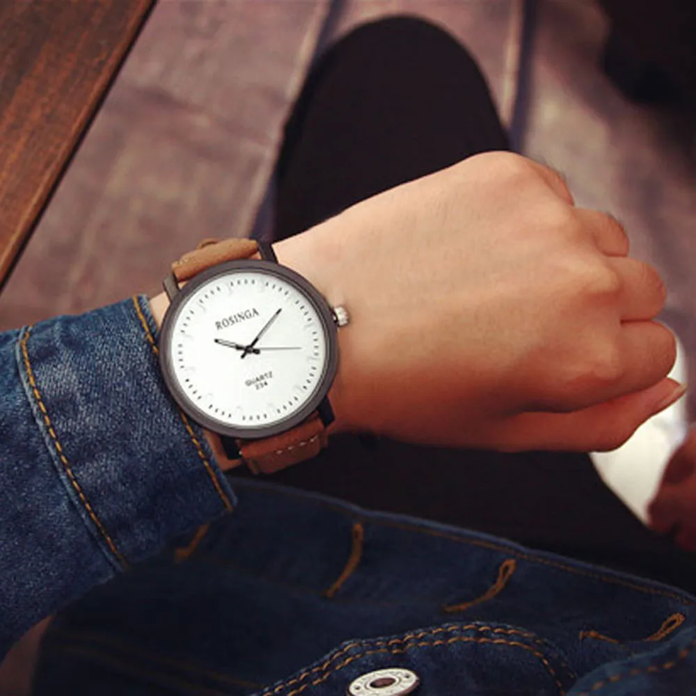 Часы Для женщин модные часы Новинка 2017 года элегантное платье кожаный ремешок Ultra Slim Наручные часы Montre Femme Reloj Mujer 2018 @ F