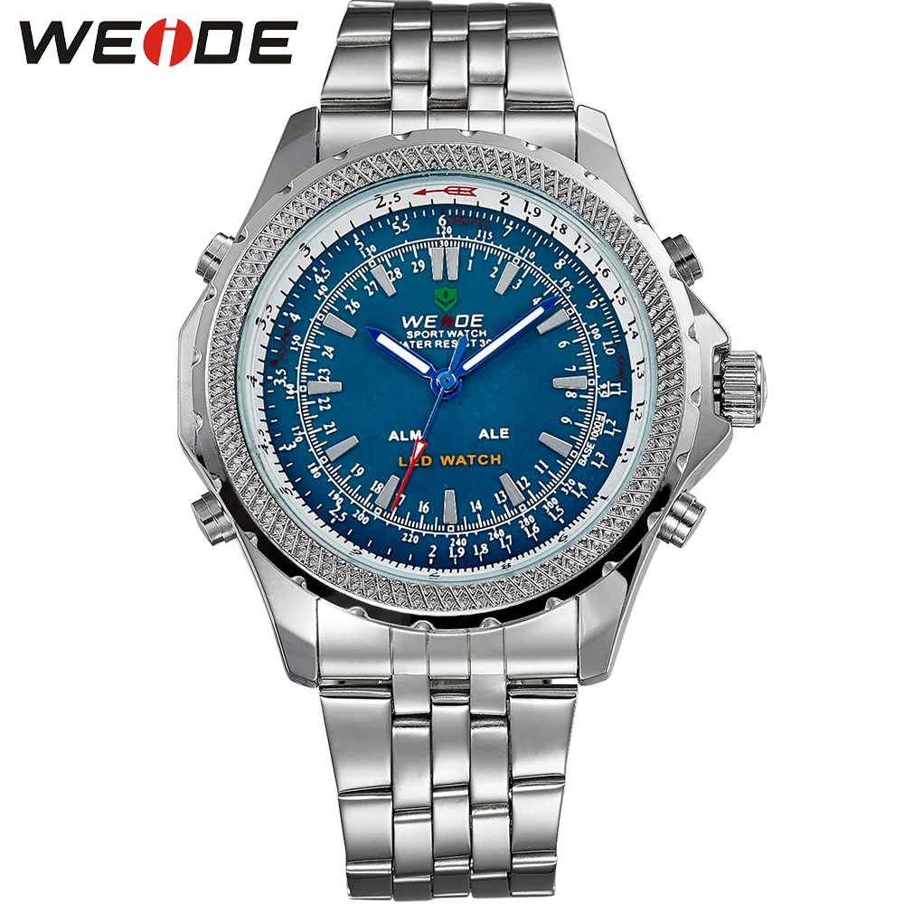 

WEIDE New Fashion Casual Mens Watches Top Brand Luxury High Quality Quartz-Watch Men Sport Army Military Relogio Masculino WH904