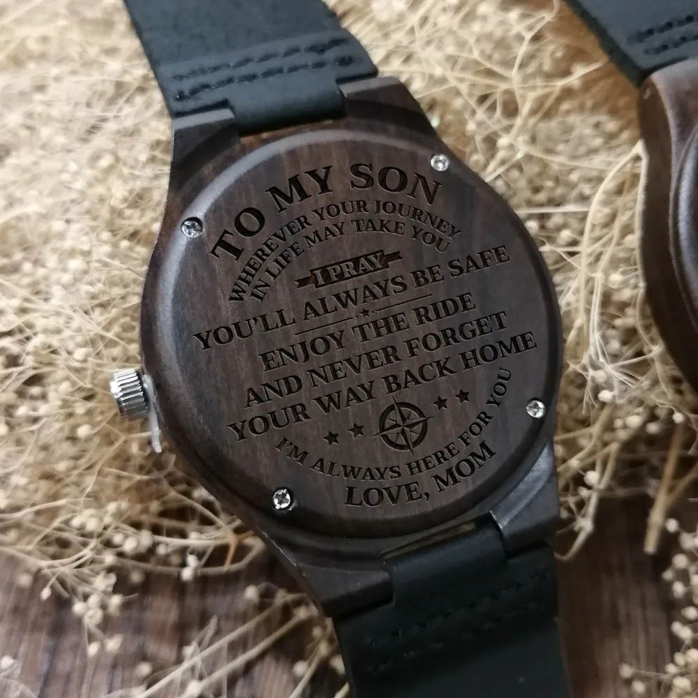 Aliexpress To My Son Enjoy Ride Engraved Wooden Wood Watch Aliexpress To My Son Enjoy Ride Engraved Wooden Wood Watch From Reliable Lover S Watches Suppliers On Redear Official