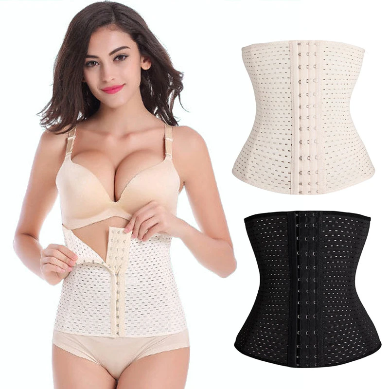 

Slimming Corset Waist Trainer Shapewear Girdle Women's Breathable Hollow Waist Cincher body sculpting Postpartum Belly Band 6XL