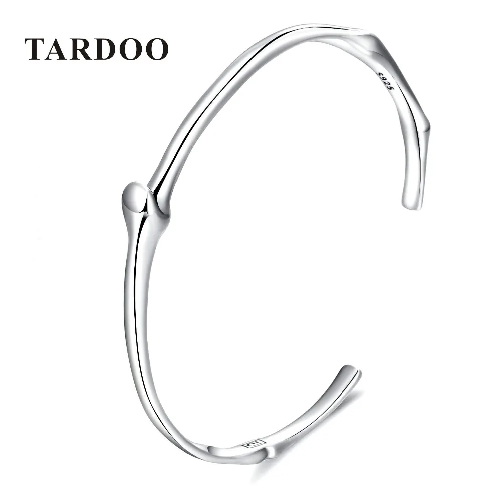 

Tardoo New Arrival 925 Sterling Silver Bracelets&Bangles for Women Simple But Casual Opening Bracelets Sterling-Silver-Jewelry