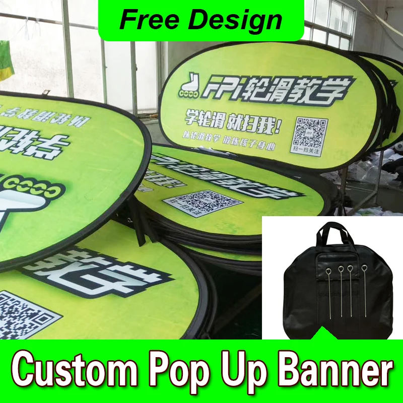 

Free Design Free Shipping Horizontal A Frame Banner Pop Out Banner Horizontal Pop Up Banners