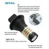 DRL p21w py21w T20 7440 96LED Bau15s ba15s 1156 Canbus DRL feux de fonctionnement & clignotant double Mode DRL LED feux externes ► Photo 2/6