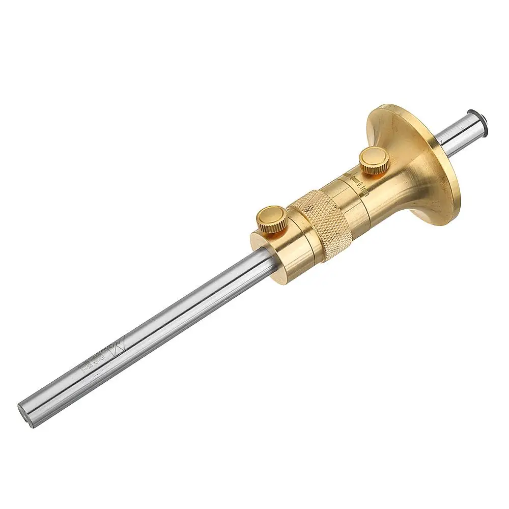 

Pure Copper Woodworking Scriber Ink Duct Automatic Scriber Tool European Scribe Gauge Professional DecorationTools FC0008
