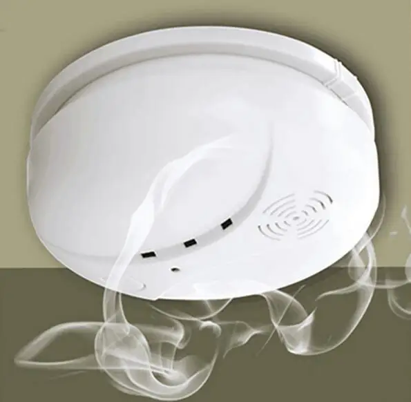 Высококачественный Белый светодиодный тестер содержания угарного газа, датчик дыма, детектор аварийной сигнализации для дома, офиса, отеля, фабрики