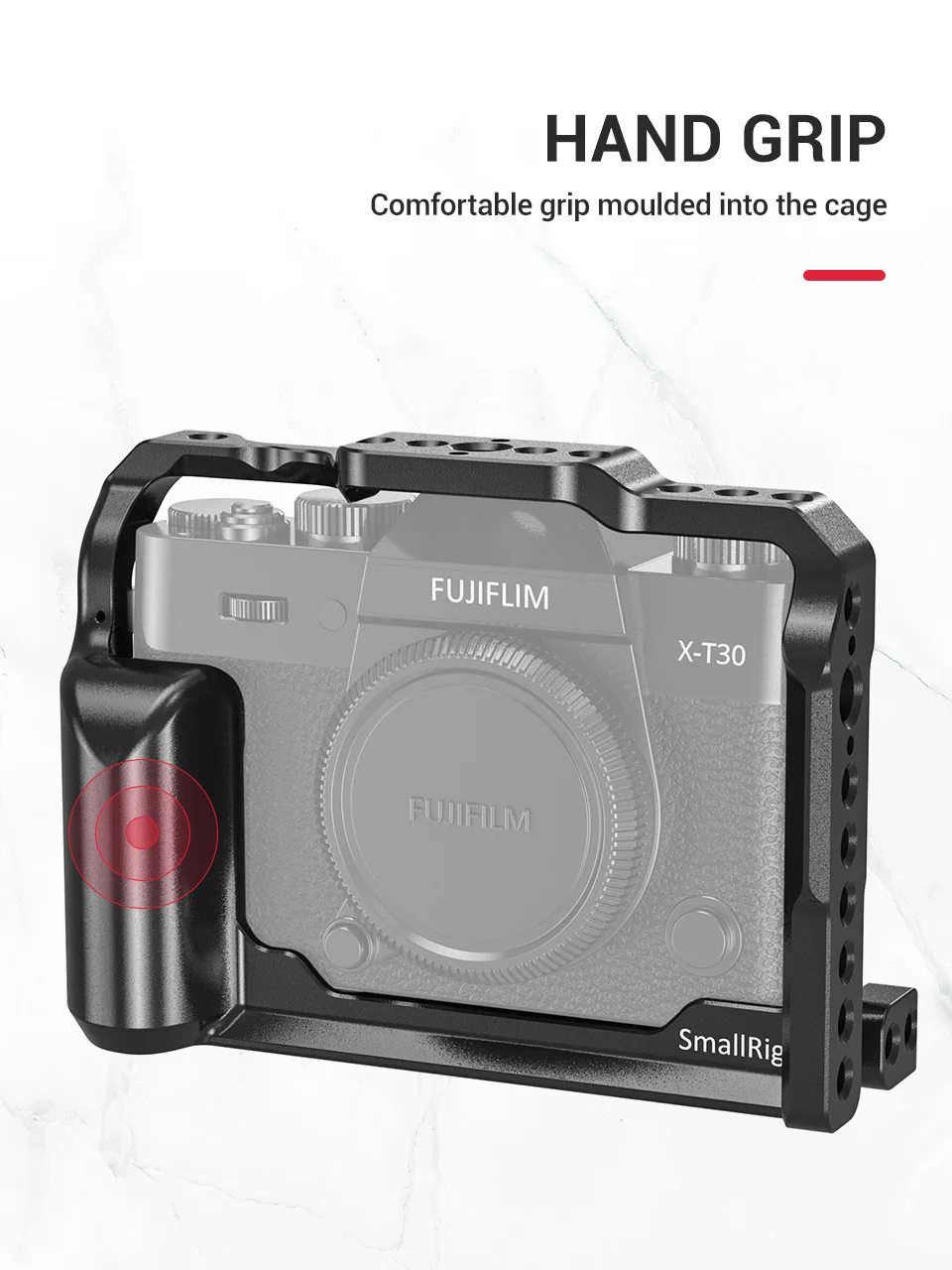 SmallRig XT 30 клетка для камеры Fujifilm X-T30& X-T20 с Arca стильная пластина для быстрого крепления со штативом 2356