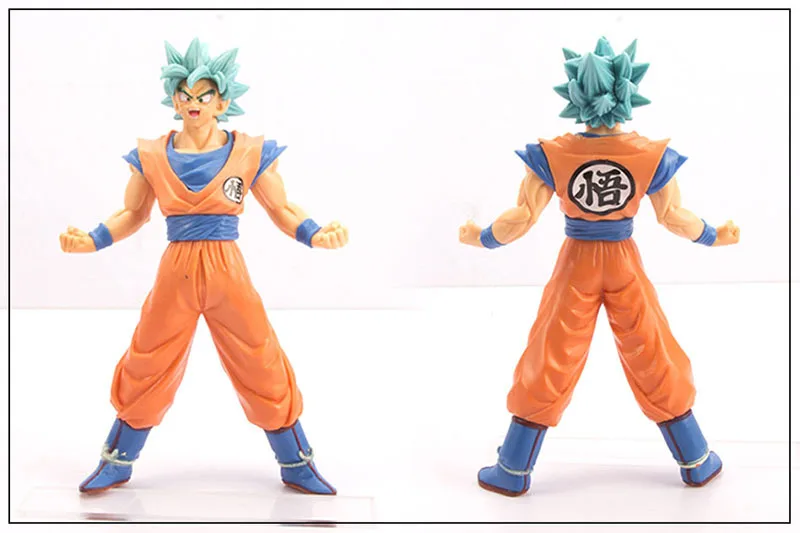 6 шт./компл. Dragon Ball Z Super Saiyan Jiren Vegeta Son Gokou Коллекционная модель игрушки 18 см|Игровые