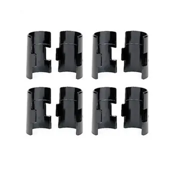 

Wire Shelf Clips Shelving Split Sleeves Lock Metal Rack Locking Plastic,Wire Shelving Shelf Lock Clips(4pairs)
