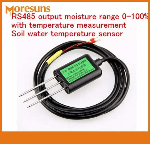 

Fast Free Ship RS485 output moisture range 0-100% with temperature measurement Soil water temperature sensor
