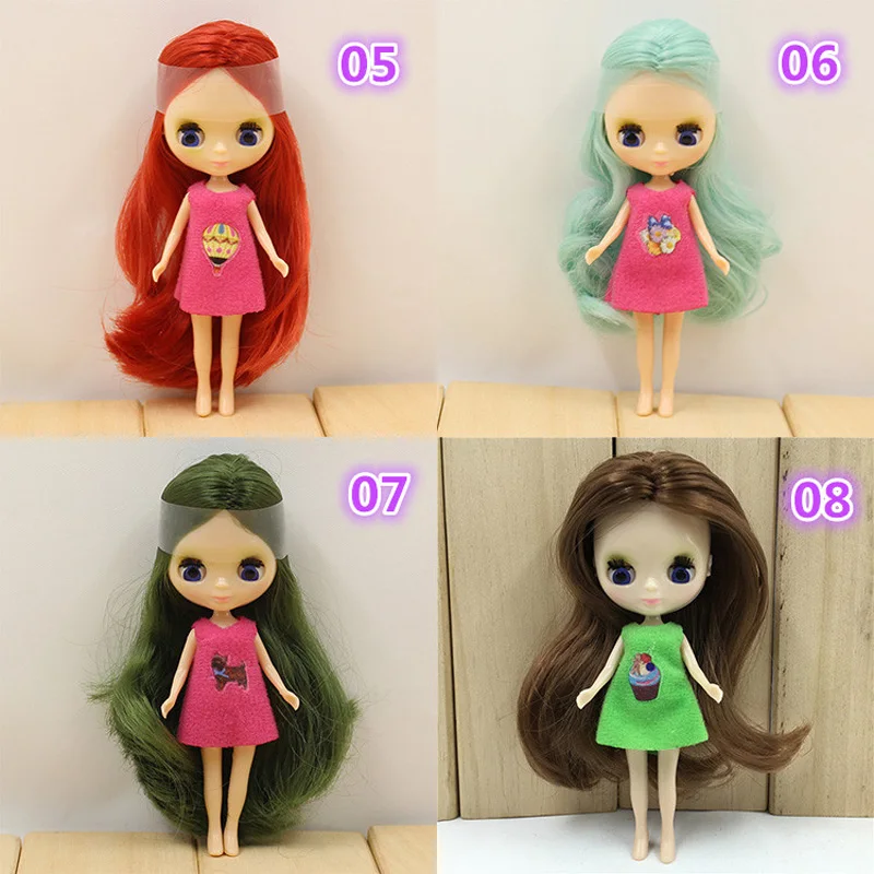 Takara Blythe Мини куклы Pullip DIY Blyth игрушка с одеждой|mini doll|blythe minimini dolls toys |