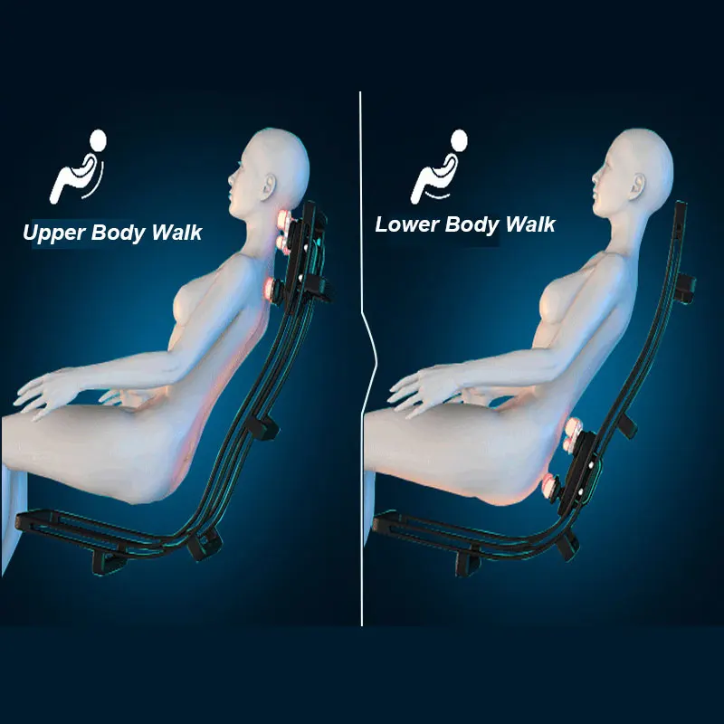 Массажное кресло домашнее автоматическое разминание всего тела Многофункциональная капсула Электрический массажный диван музыкальная функция 12 В
