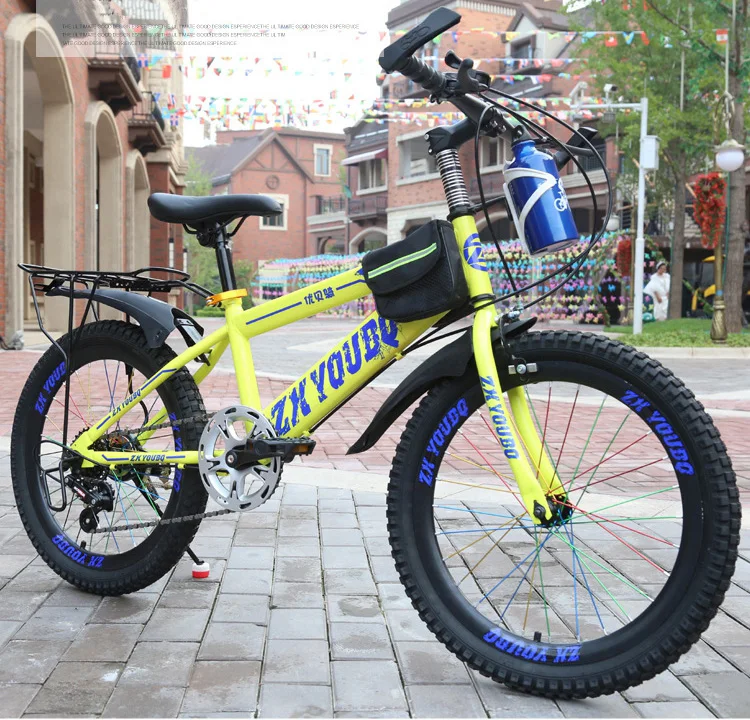 NORWICH Children 6speed 18inch/20inch/22inch Carbon Steel Kid Mountain Bike V Brake/Disc Brake