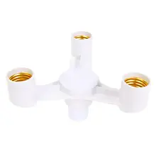 Ретро 3 в 1 E27 держатель лампы разветвитель адаптер свет база для Светодиодный ламповый держатель лампы конвертер Лампа AC 85-285 в