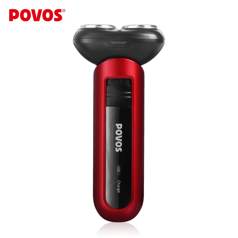 

Mini Rechargeable Electric Shaver for men car razor USB charge Comfortably close shaver Acute blade POVOS PW918