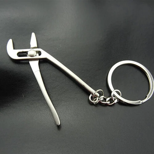 Suti портативный брелок инструмент высокого класса имитация брелок кольца из нержавеющей стали в форме гаечного ключа молоток подарок на день рождения - Цвет: M
