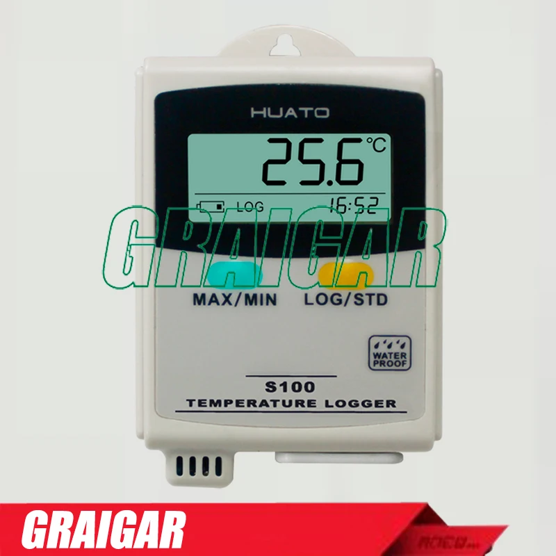 

S100-T+ LCD display 43000 reading temperature data logger High accuracy Temp