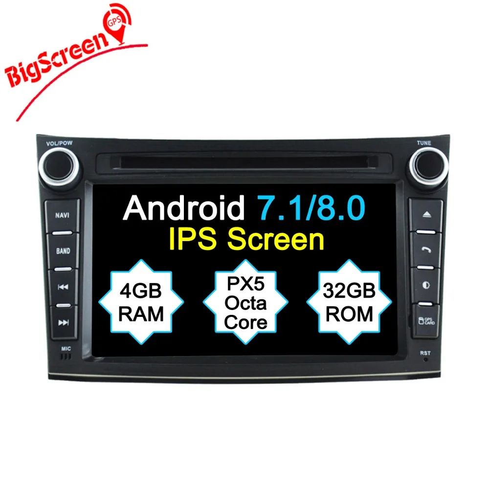 Android 8,0 8 Core Оперативная память 4 ГБ Встроенная память 32 ГБ автомобиля gps авто радио Экран DVD плеер для Subaru Legacy outback 2009-2014 бесплатную карту и