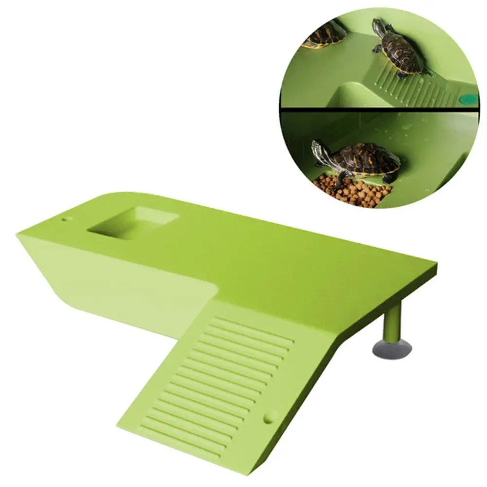 AsyPets Turtle Frog Floating Island Aquatic Pet Reptile Supplies
