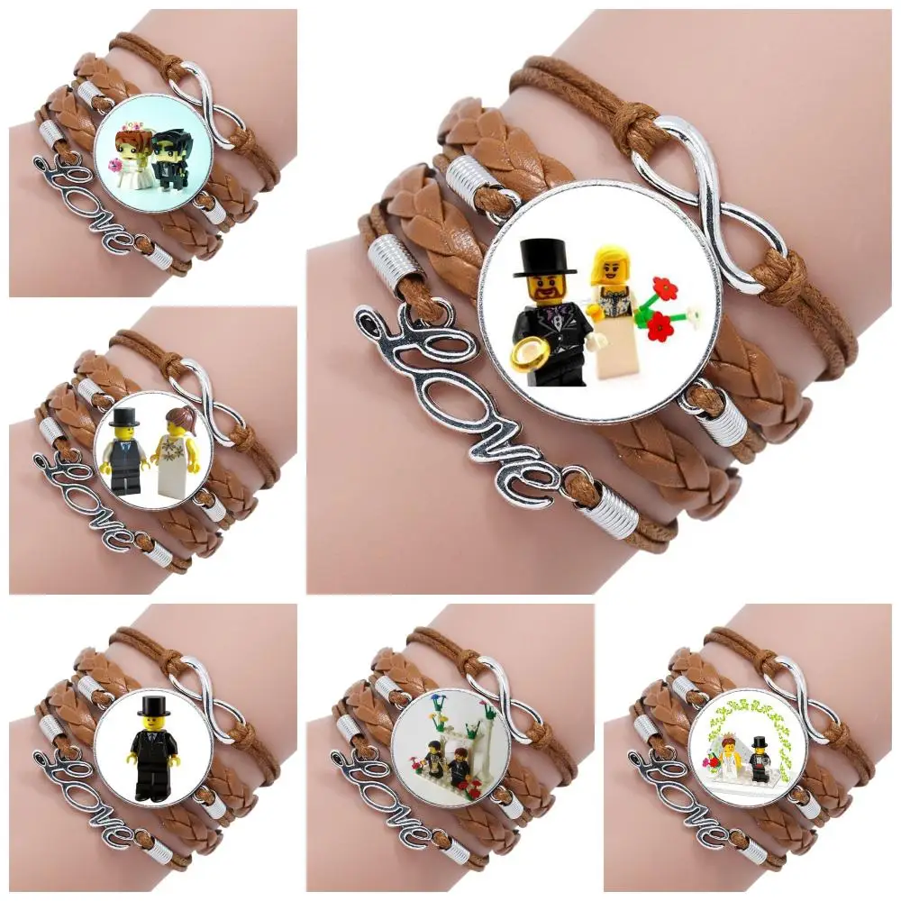 Свадебный винтажный позолоченный ювелирный Многослойный черный/коричневый